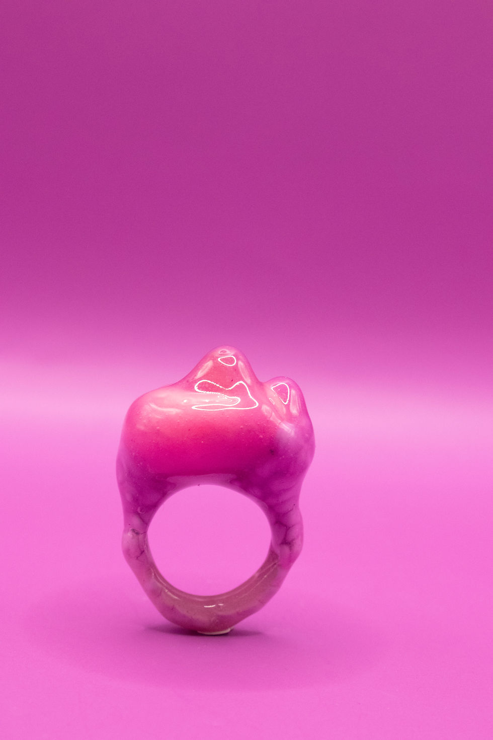 let them feast! - candy pink midi ring I