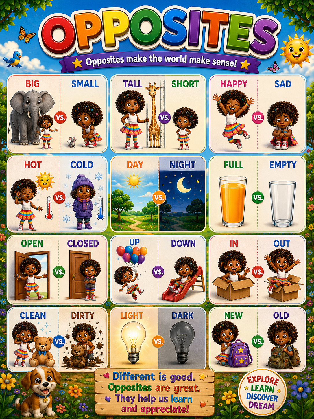 Ayo Learning Posters Bundle | Educational Wall Posters for Kids Ages 4–9