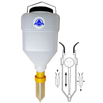 Universal Sauce Dispenser 1.5 gallon-Yellow Kit
