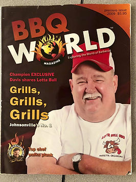 Mike on cover of magazine