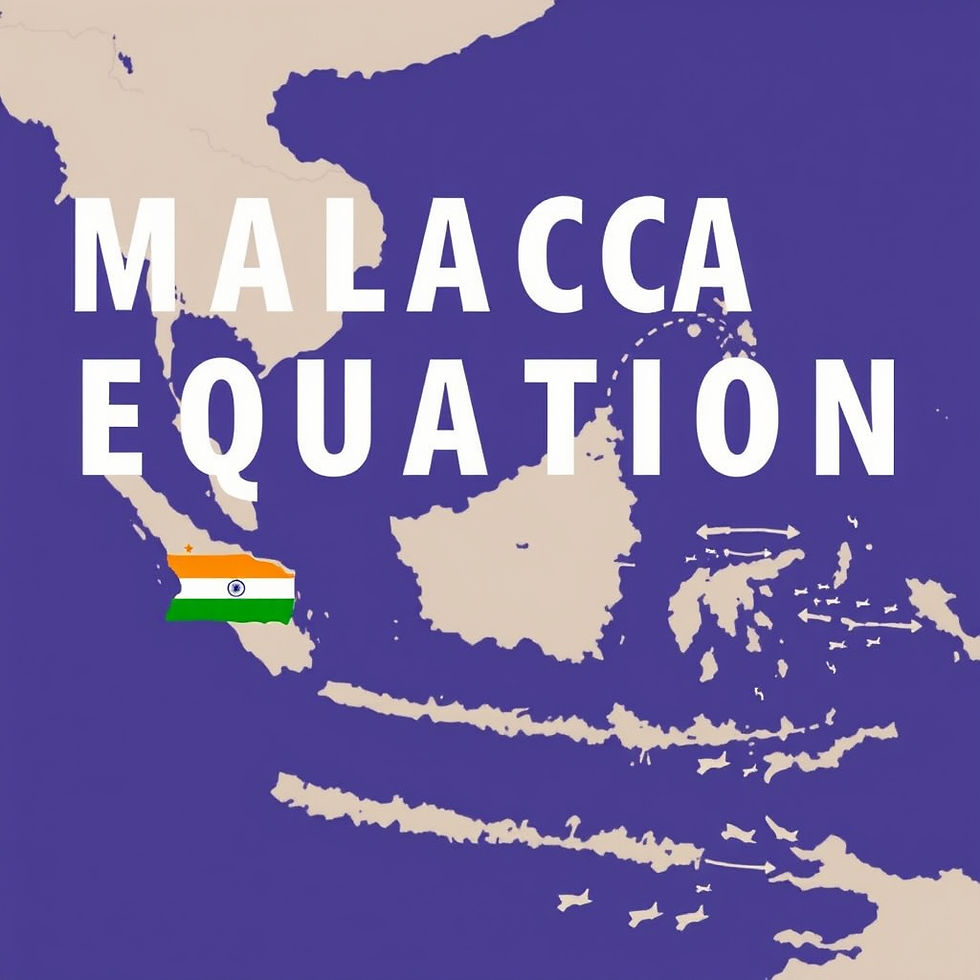India and Indonesia, Indo-Pacific, Malacca Equation