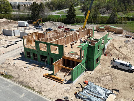 The Second Floor of Building 4 is Getting Structured