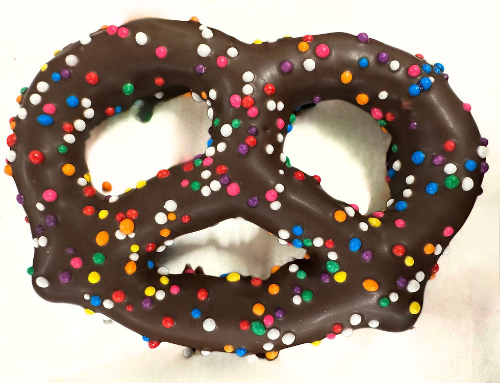 chocolate covered prezel