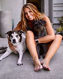 Trish Caron with Lucia and Lil'Bit.jpeg