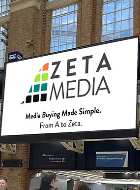 cheap uk train station advertising - zeta media