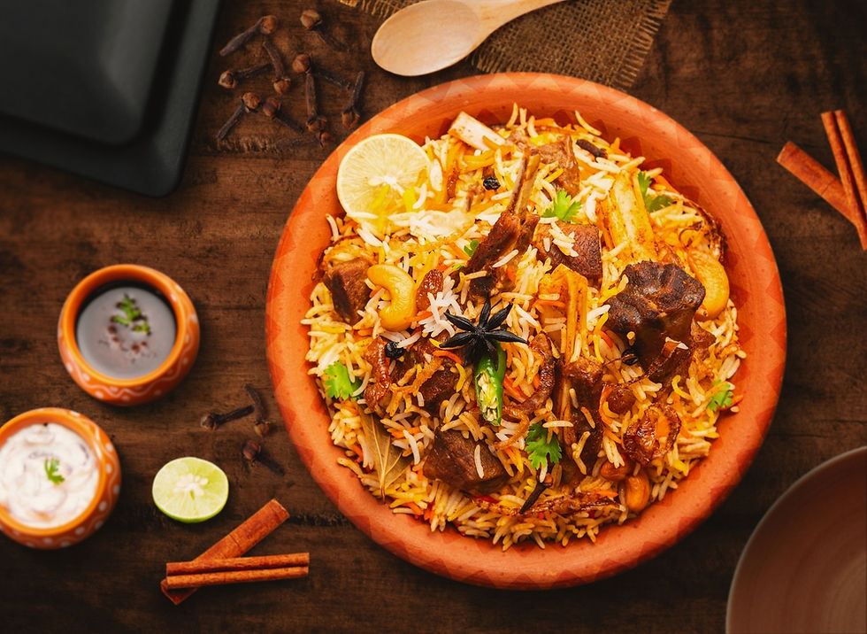 Hyderabadi Mutton Dum Biryani image