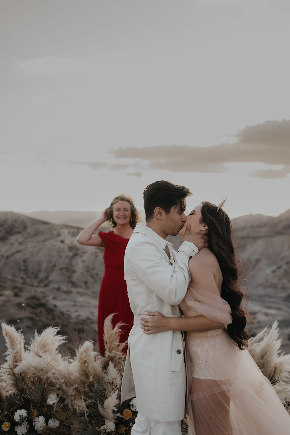 Spain Modern Boho Desert Elopement