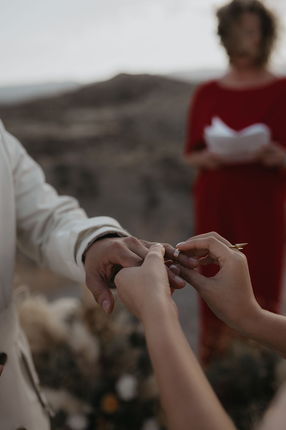 Spain Modern Boho Desert Elopement