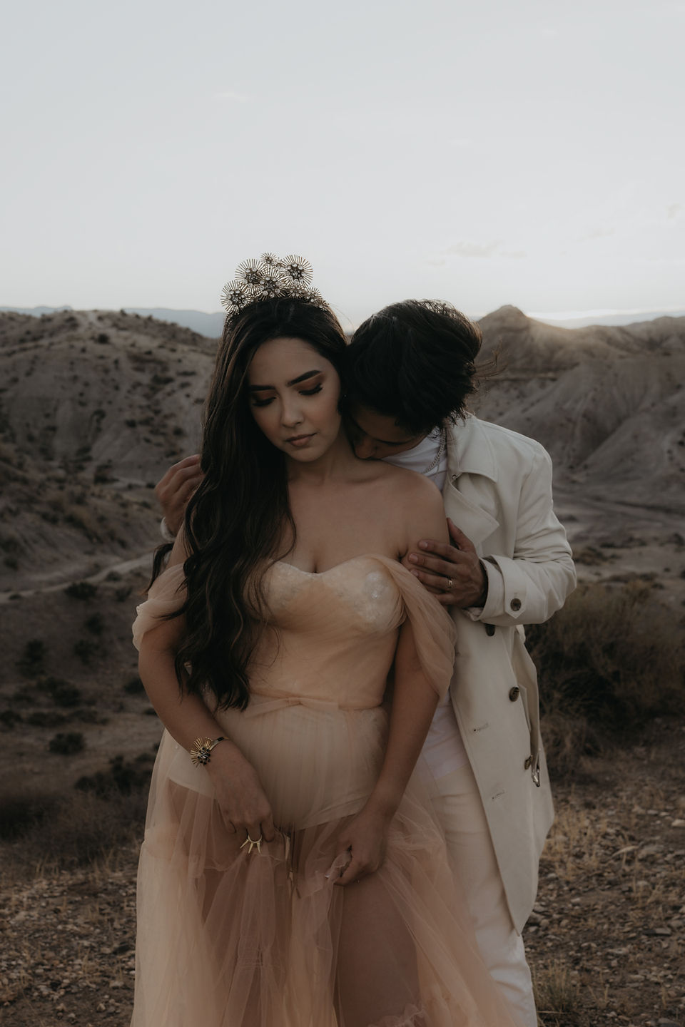 Sunset Desert Wedding Spain
