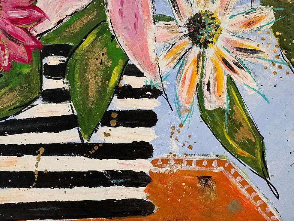 Thumbnail: Flowers on a Reimagined Canvas