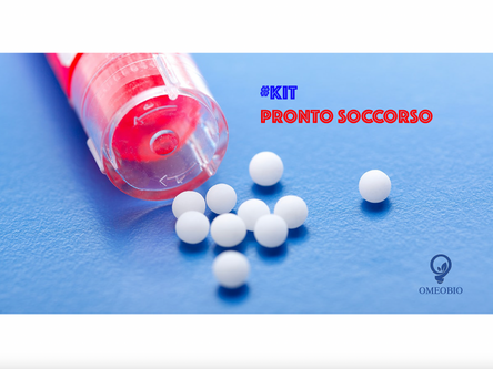 KIT OMEOPATICO DI PRONTO SOCCORSO