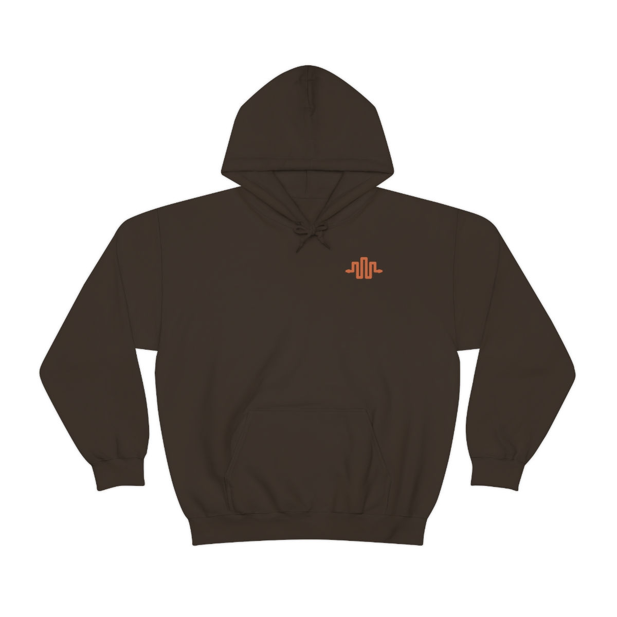 ROR Dark Brown Pullover Hoodie