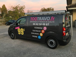 Marquage véhicule covering Pertuis