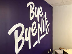 Logo adhésif géant Aix en Provence