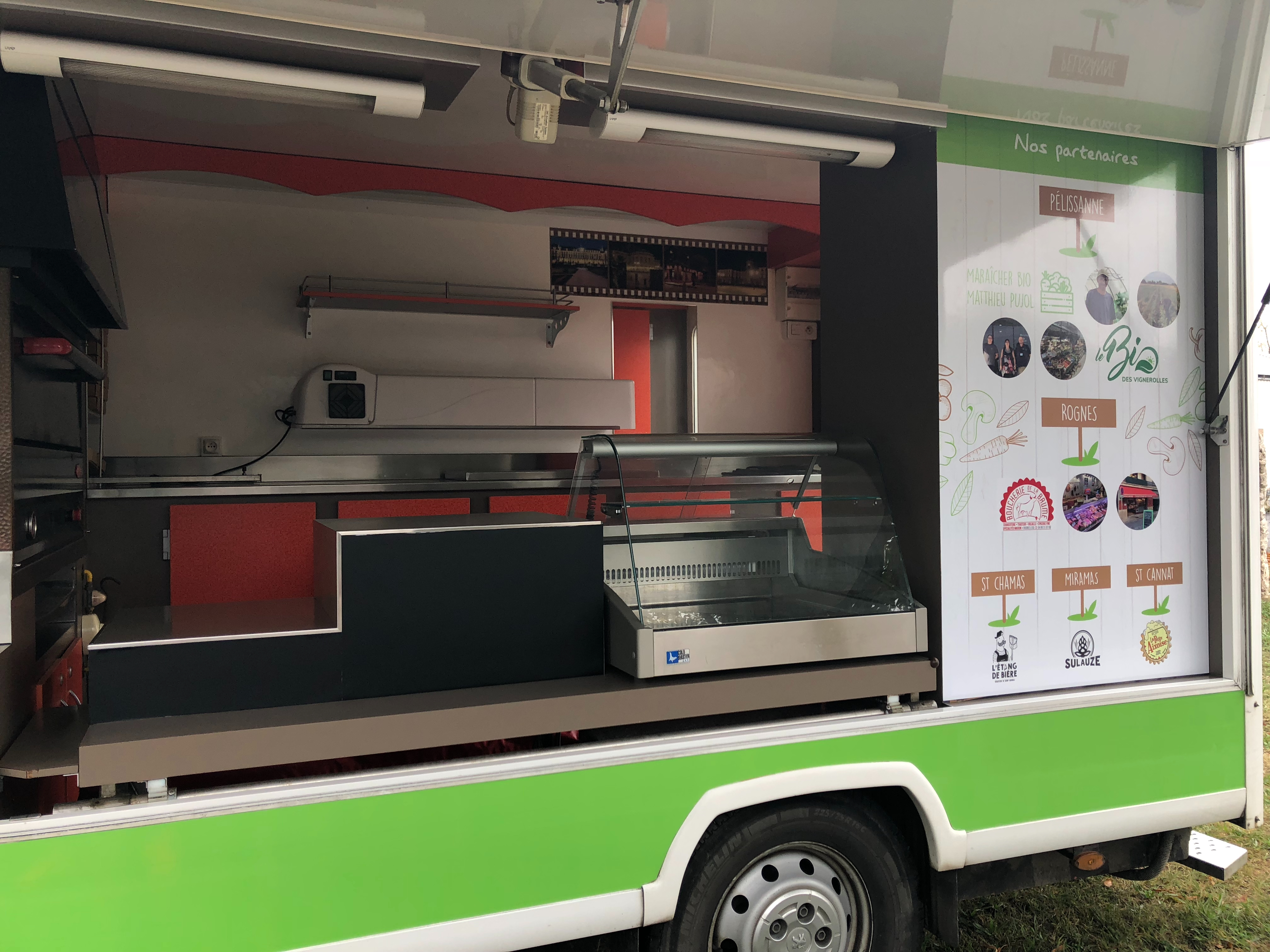 Total Covering camion Pizza