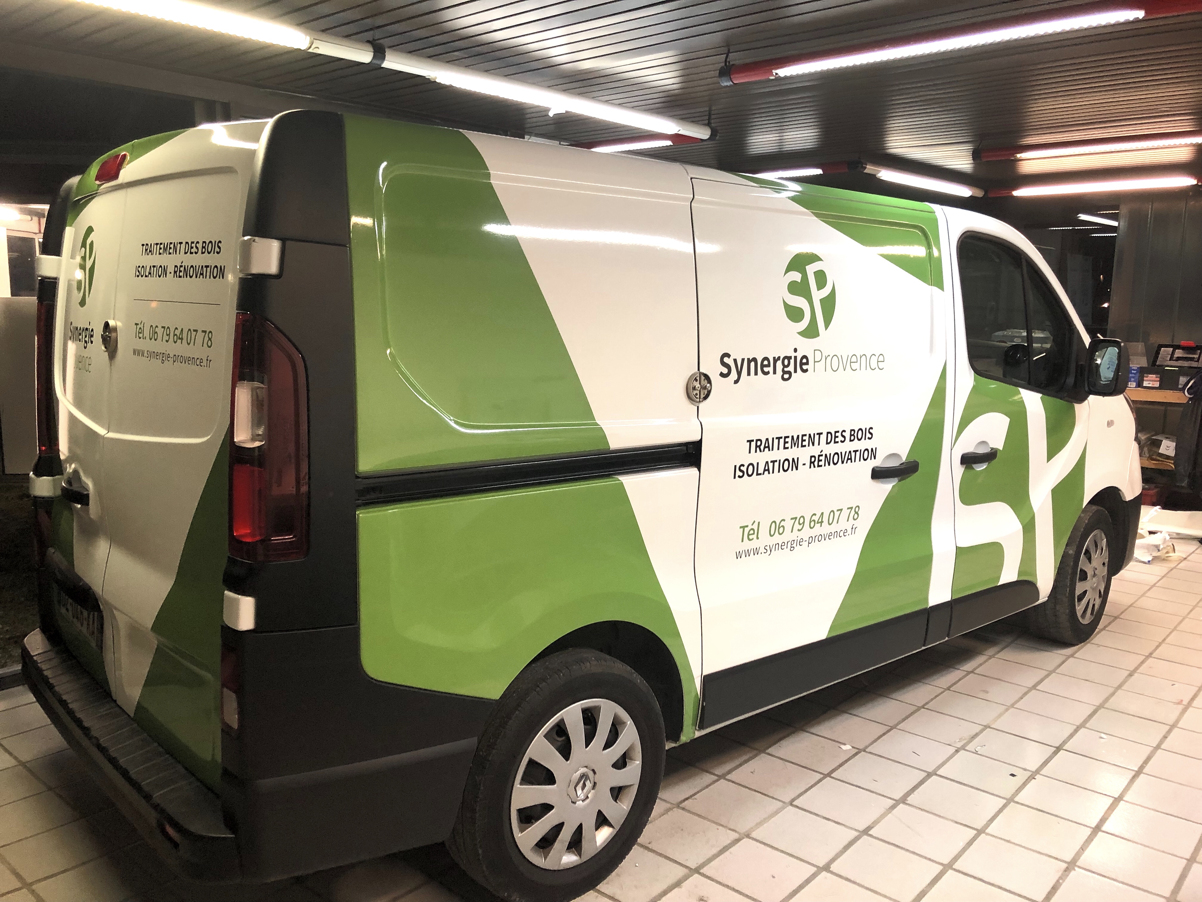 flocage camion covering aix