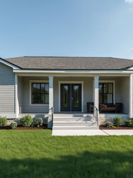 Image of a beautiful house with a garden