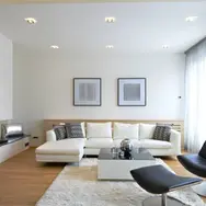 A beautiful drawing room with a sofa set, centre table and a carpet