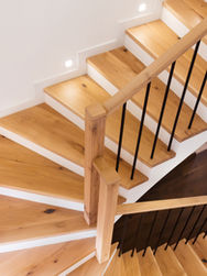 Beautiful stairs inside a house
