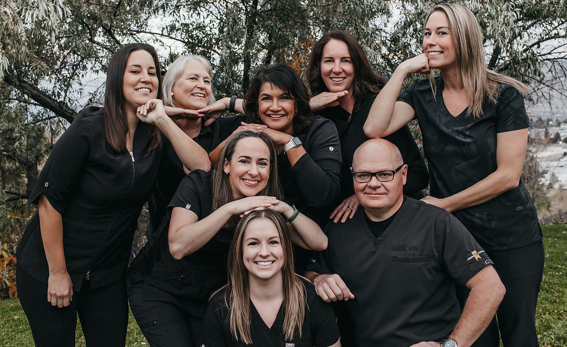 A group picture of members of Aberdeen Dental