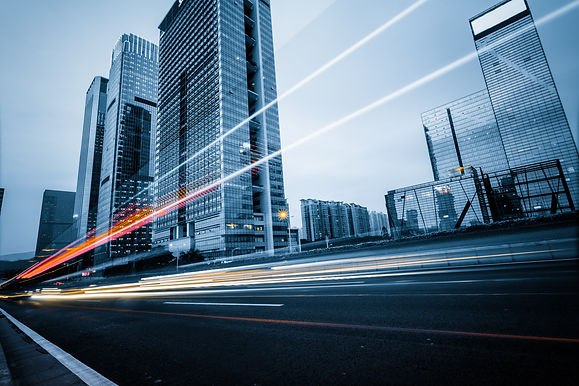 light trails