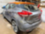 Back left view of a 2019 KICKS SR 1.6L 65K