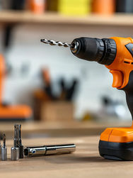 Drilling tool with various nails