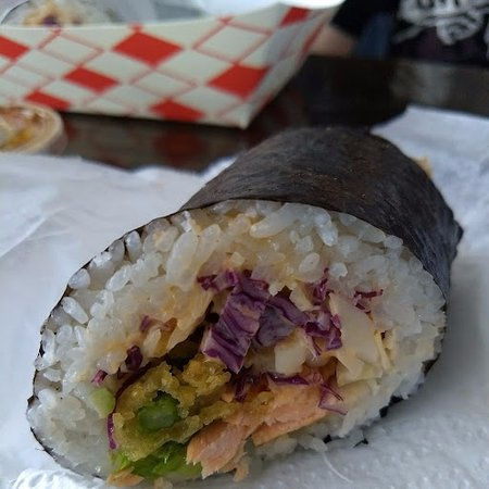Salmon Burrito