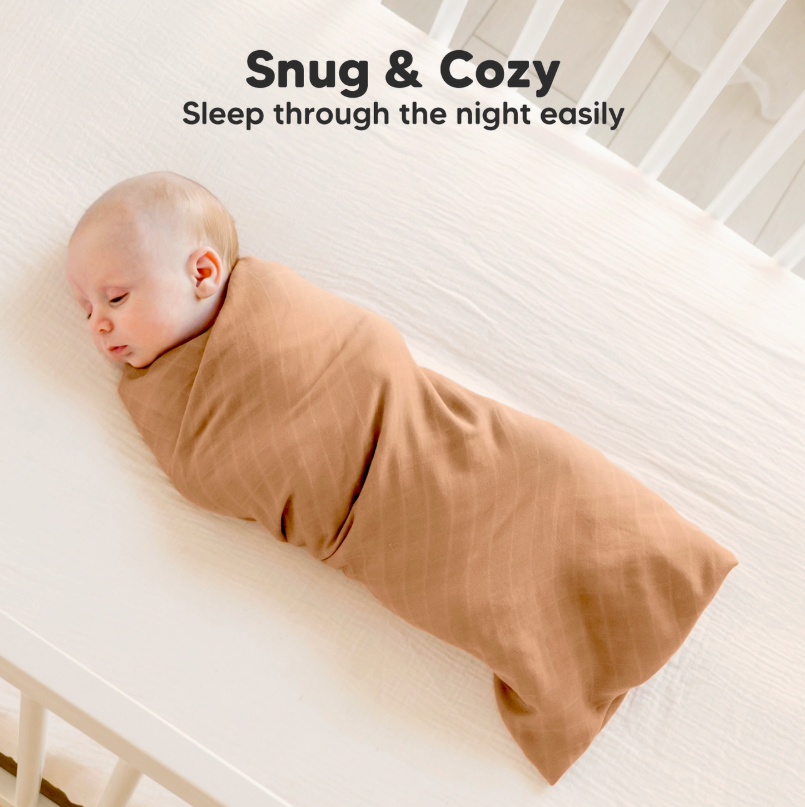 Thumbnail: Muslin Swaddle Blankets - Spice