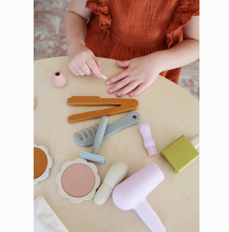 Thumbnail: Silicone Hair & Makeup Set