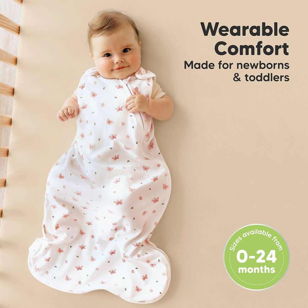 Thumbnail: Soothe Sleep Sack - Butterflies