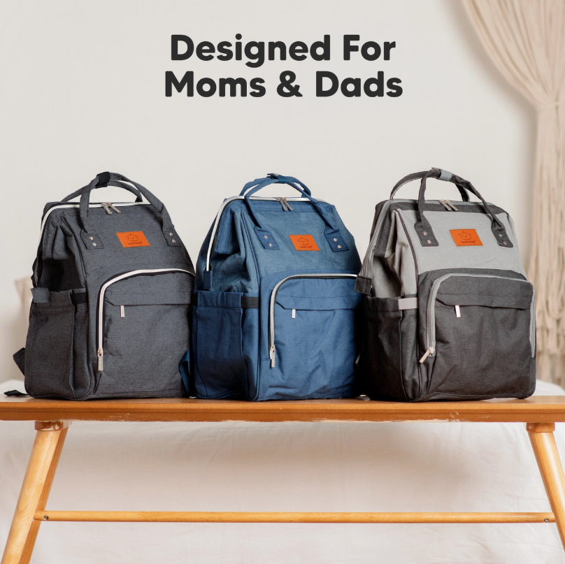 Thumbnail: Original Diaper Backpack - Navy Blue