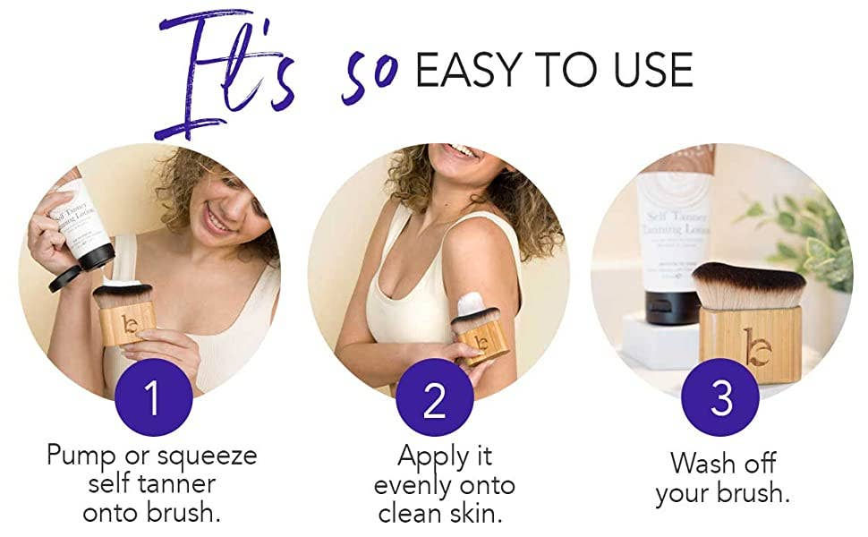 Thumbnail: Self Tanner Kabuki Body Blending Brush