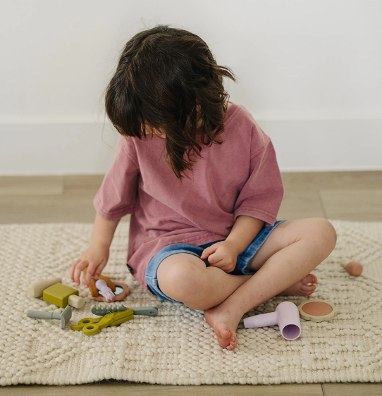 Thumbnail: Silicone Hair & Makeup Set