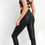 Thumbnail: Zip Pocket Foil Leggings - Black