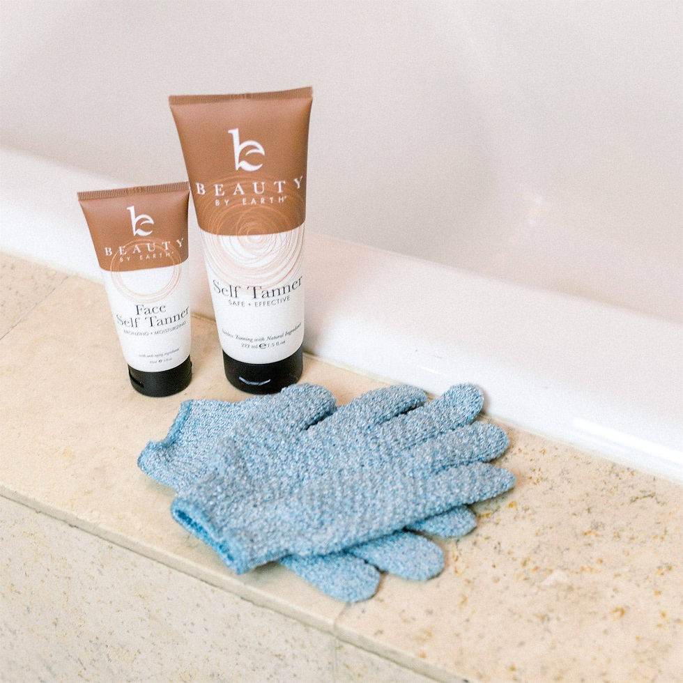 Thumbnail: Exfoliating Shower Gloves - (4/Pack): Medium Exfoliation