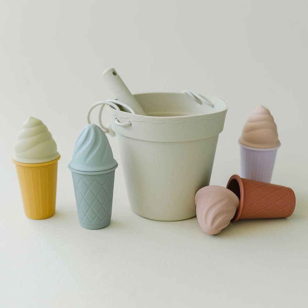 Thumbnail: Retro Silicone Ice Cream Beach Set