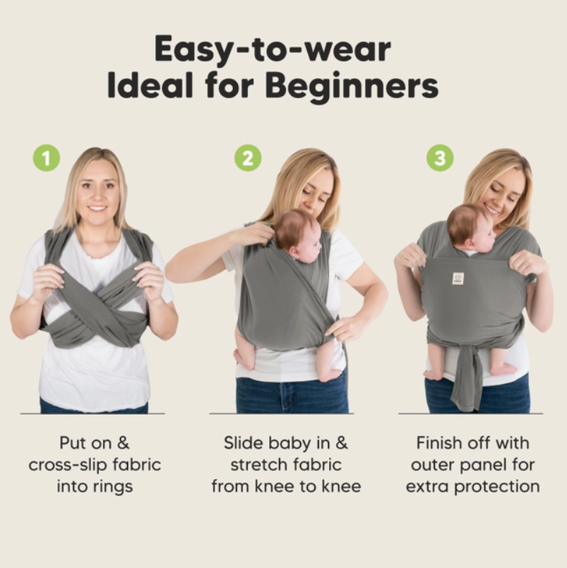 Thumbnail: D-Lite Baby Wrap (Graphite)