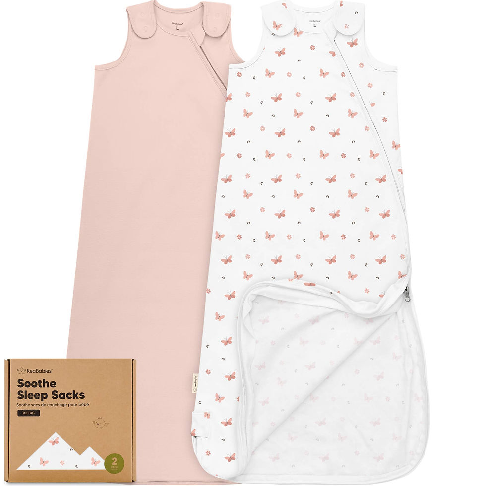 Thumbnail: Soothe Sleep Sack - Butterflies