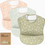 Thumbnail: 3pk Presto Waterproof Bibs - Bloom