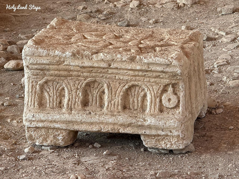The Magdala Stone, discovered in the ancient synagogue of Magdala near the Sea of Galilee, is one of the most important archaeological finds in Israel — offering a rare glimpse into Jewish worship during the time of Jesus.