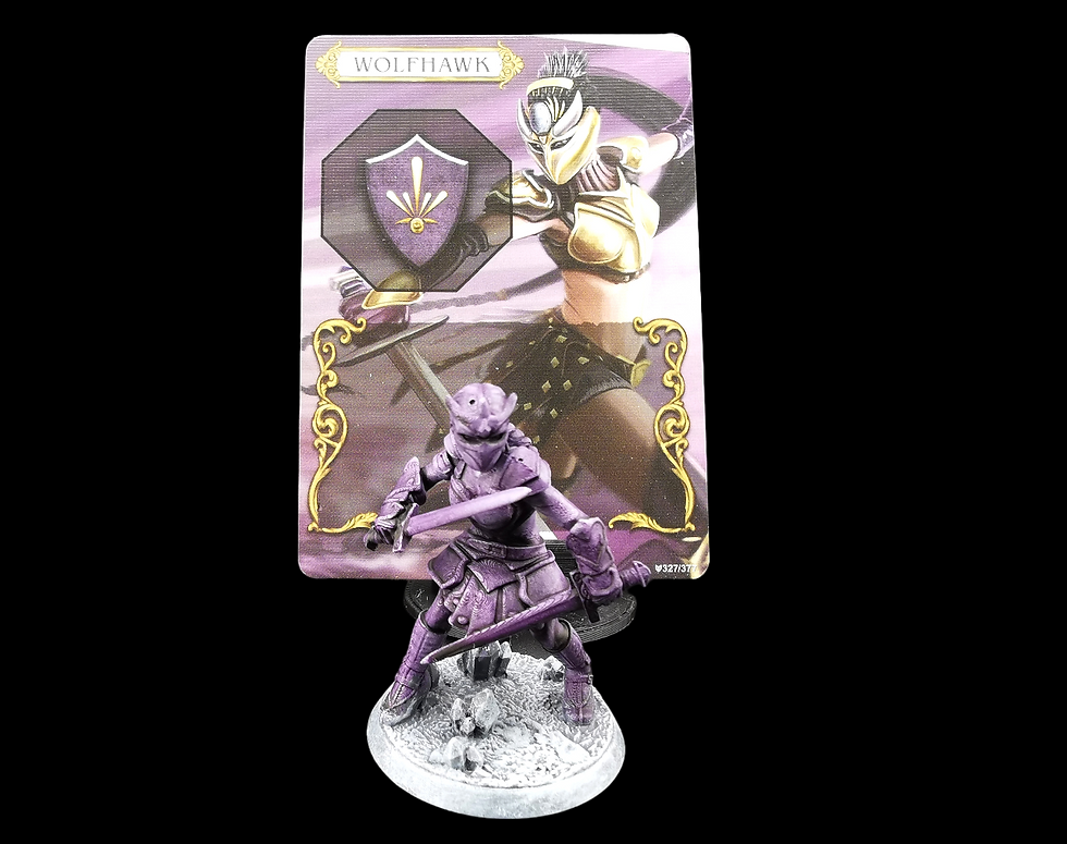 Miniature : Upgrade Kit for - Mage Knight ( Alternative Heroes)