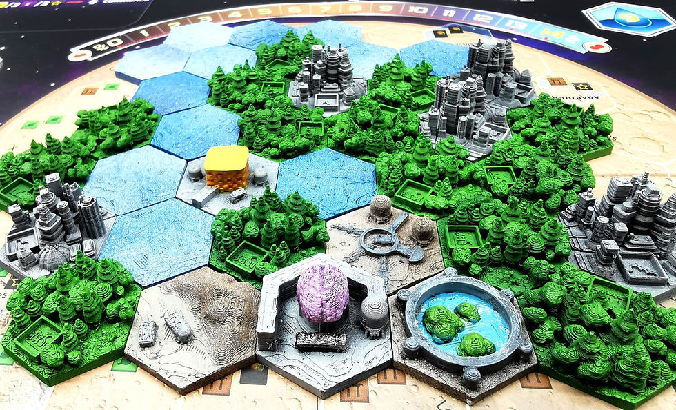 Miniature : Upgrade Kit for - Terraforming Mars (Prelude 2Tiles)