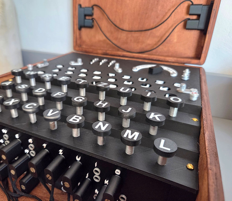 Miniature : Enigma Machine Replica True Scale 1/1