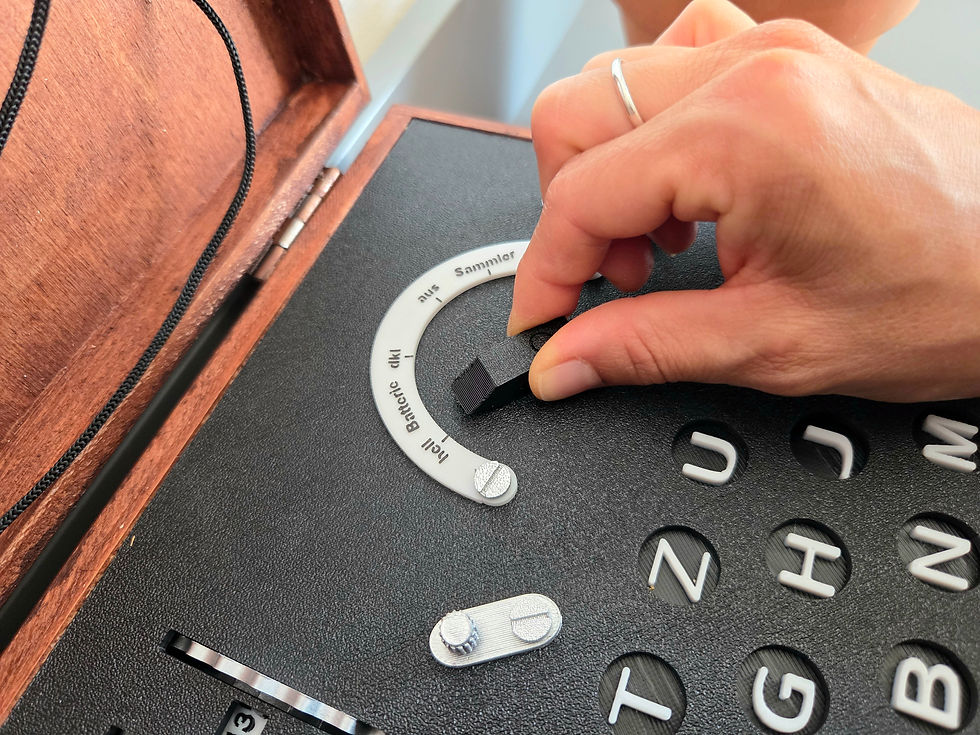 Miniature : Enigma Machine Replica True Scale 1/1