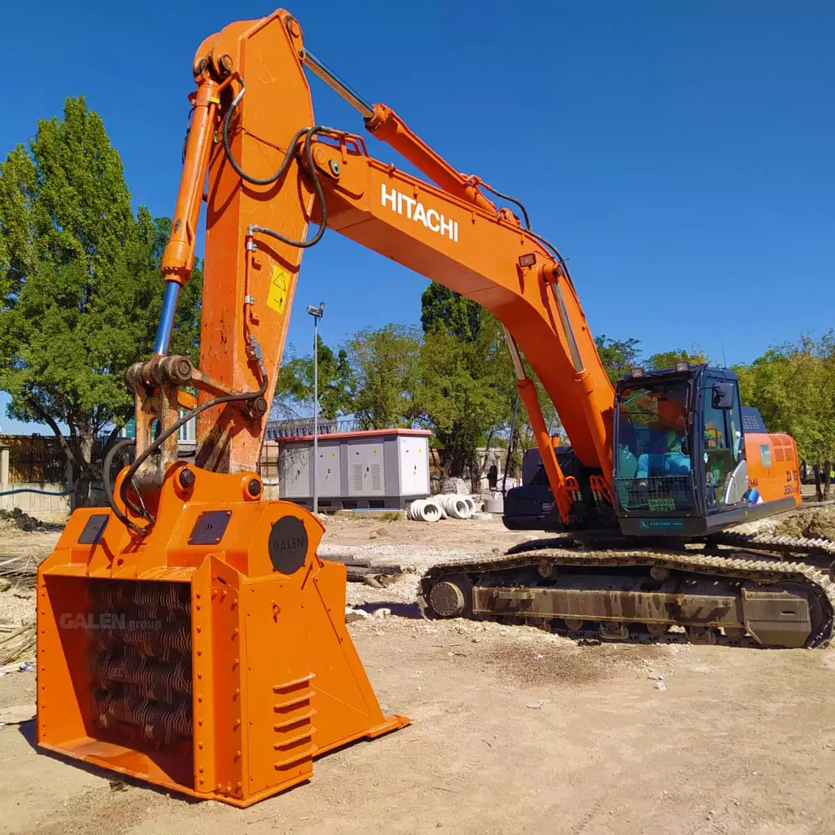 Shaft Screener Bucket