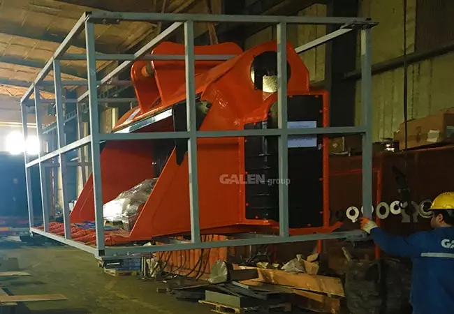 Loader Sceener Crusher Bucket