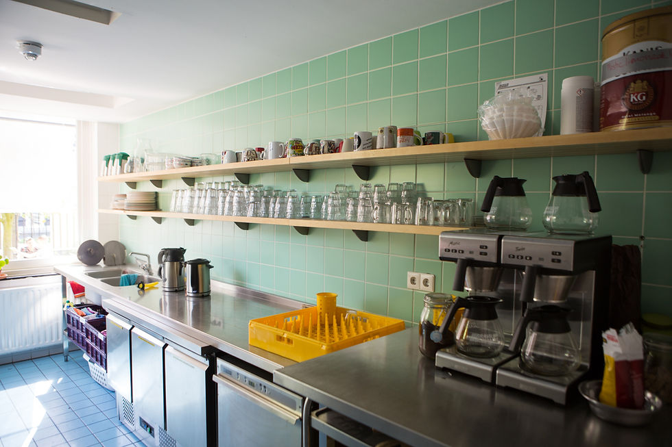 Gebruik de professionele keuken van de Berenkuil in Utrecht en kook zelf tijdens je evenement, voorstelling of repetitie