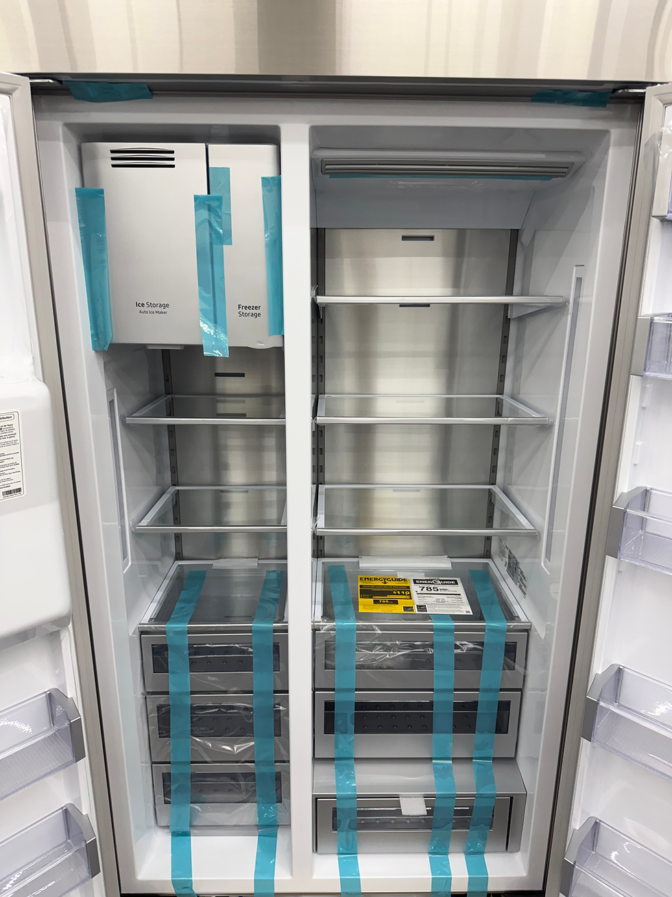 Thumbnail: Dacor 42” Built-In Stainless Steel Side-by-Side Refrigerator