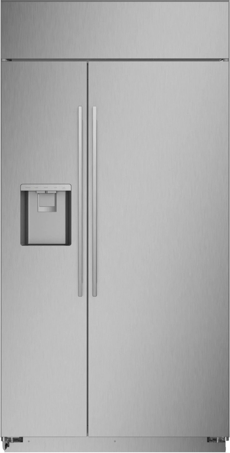 Monogram 42” Built-in Stainless Steel Side by Side Refrigerator